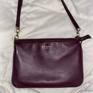 Kate Spade Dark Purple Crossbody Bag